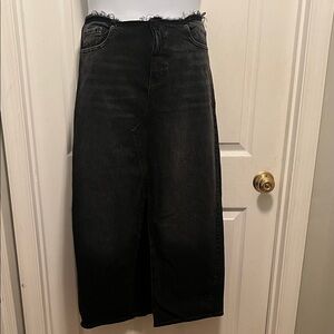 Wild Fable Black Denim Women's Skirt